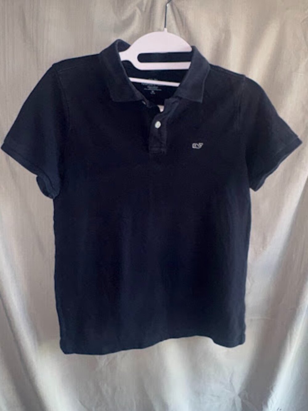 Vineyard Vines - Navy Polo - Size Medium 12-14 - Boy's